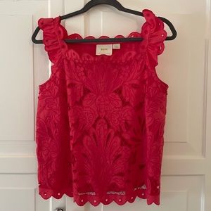 NWOT Anthropologie Maeve lace top